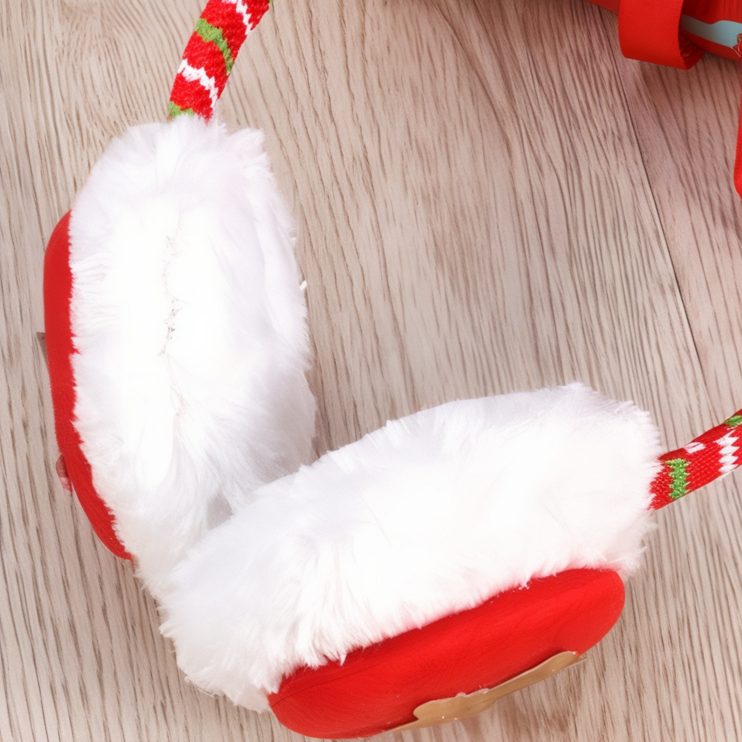 Holly Jolly Cozy  Earmuff Headband