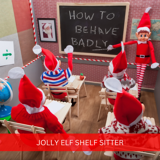 Jolly Elf Shelf Sitter