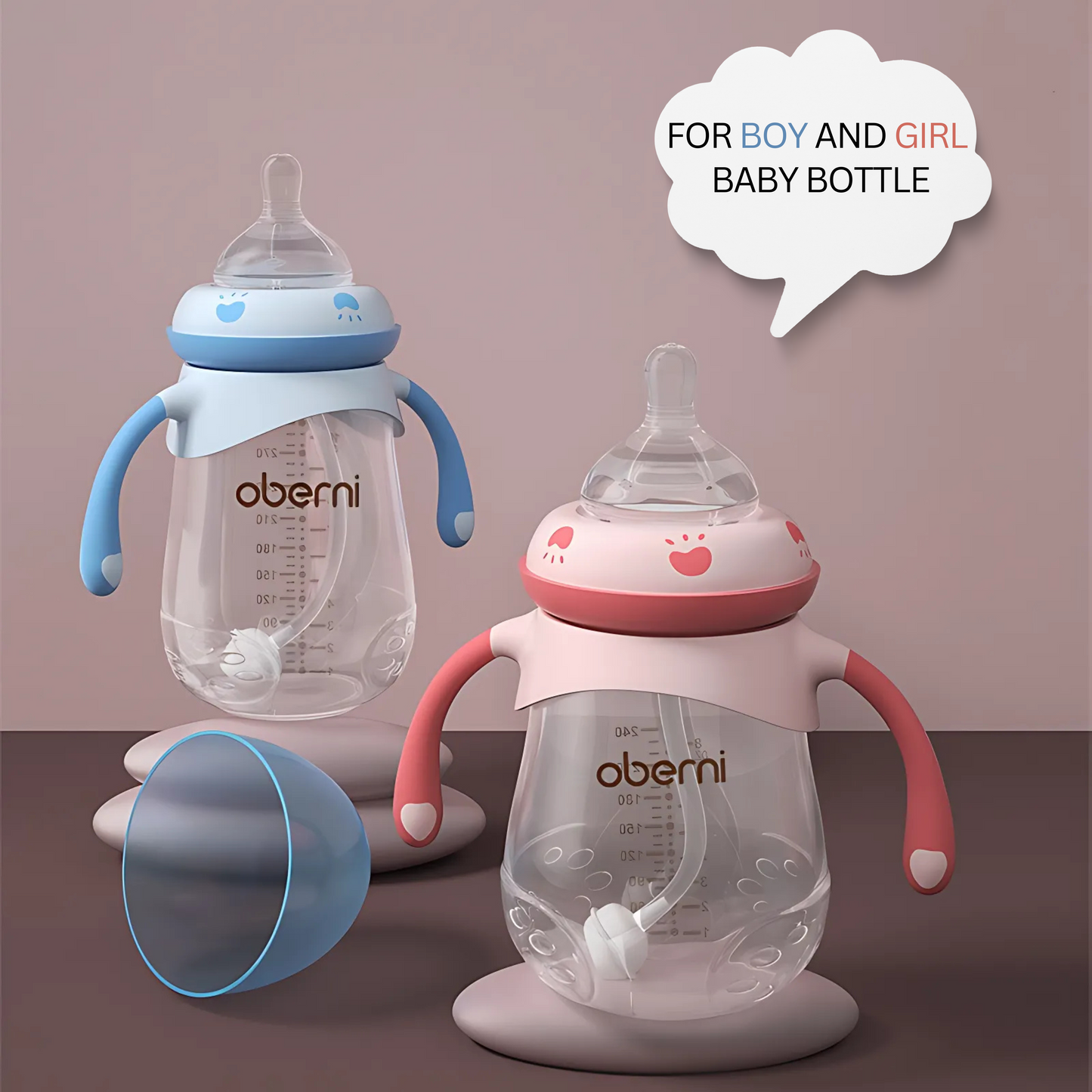 Gentle Flow Wide-Caliber Anti-Colic Baby Bottle