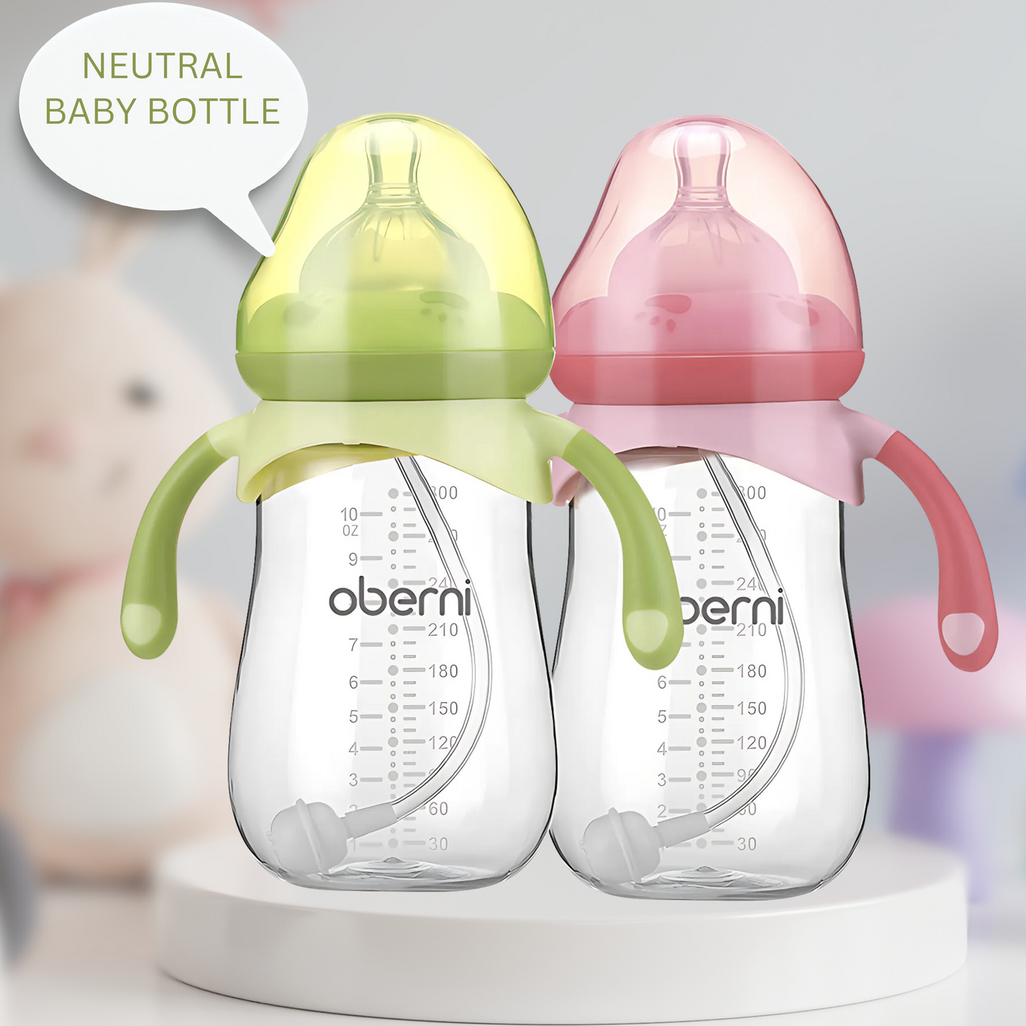 Gentle Flow Wide-Caliber Anti-Colic Baby Bottle