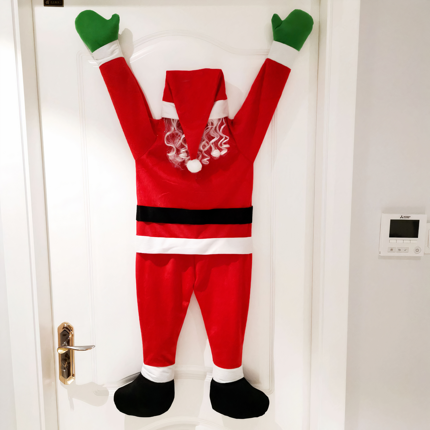 Jolly Climber Santa Decor