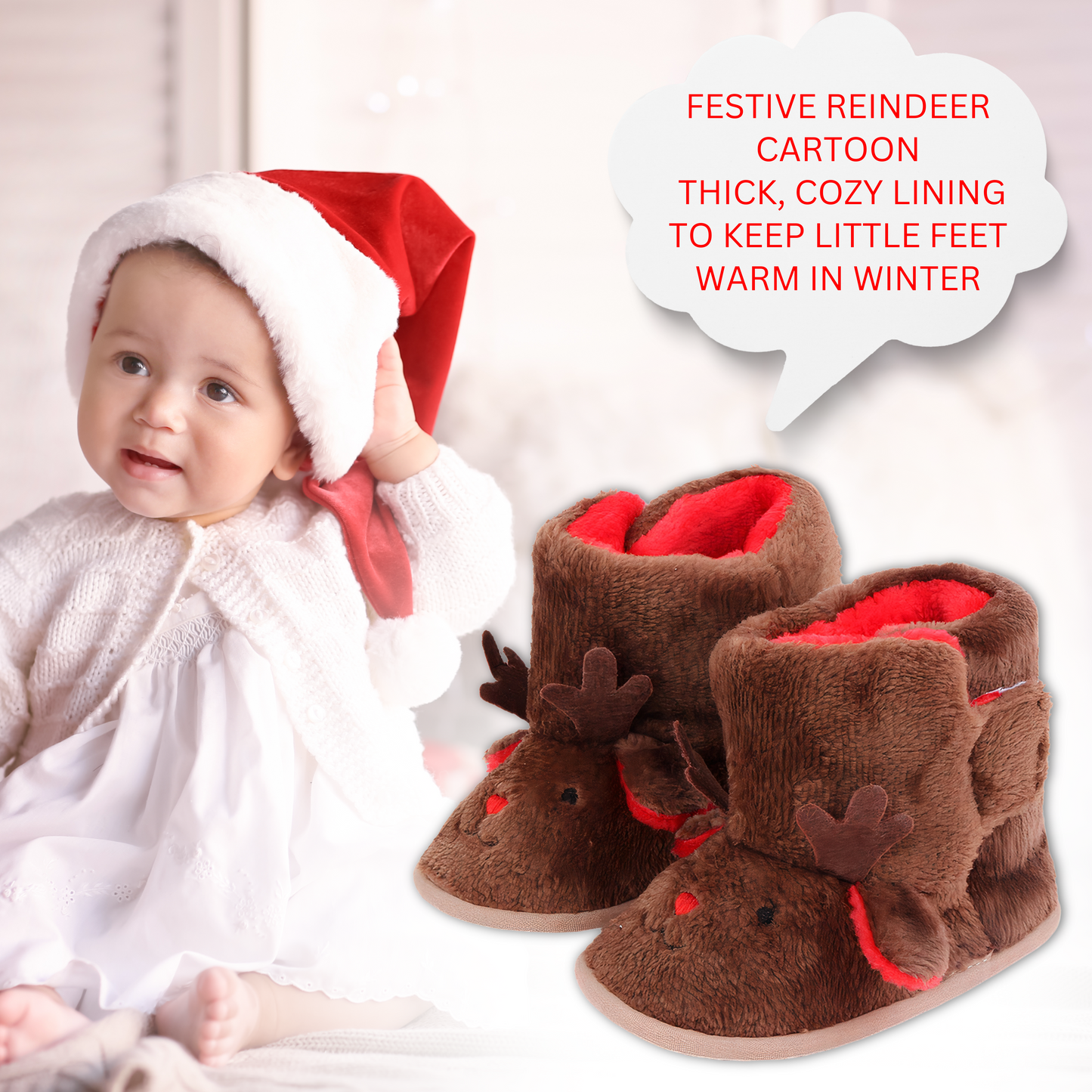 Merry Little Feet Booties