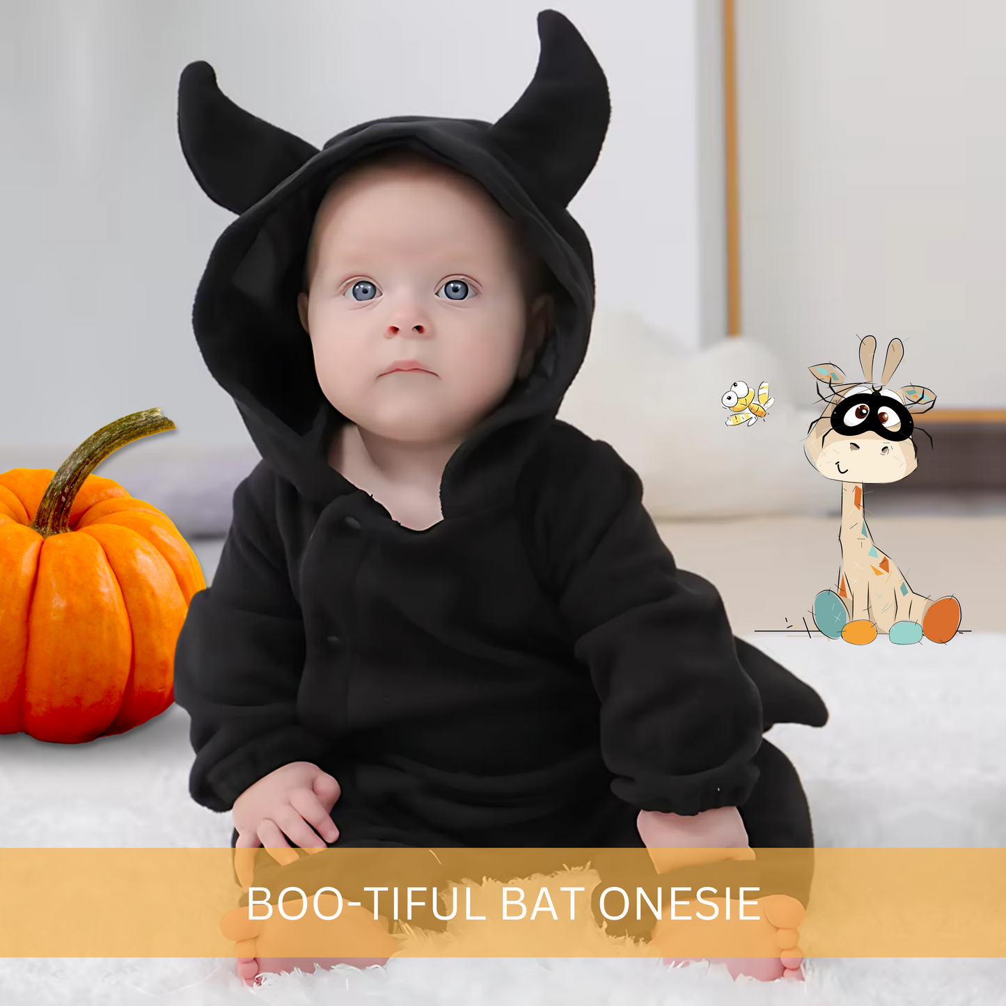 Boo-tiful Bat Onesie