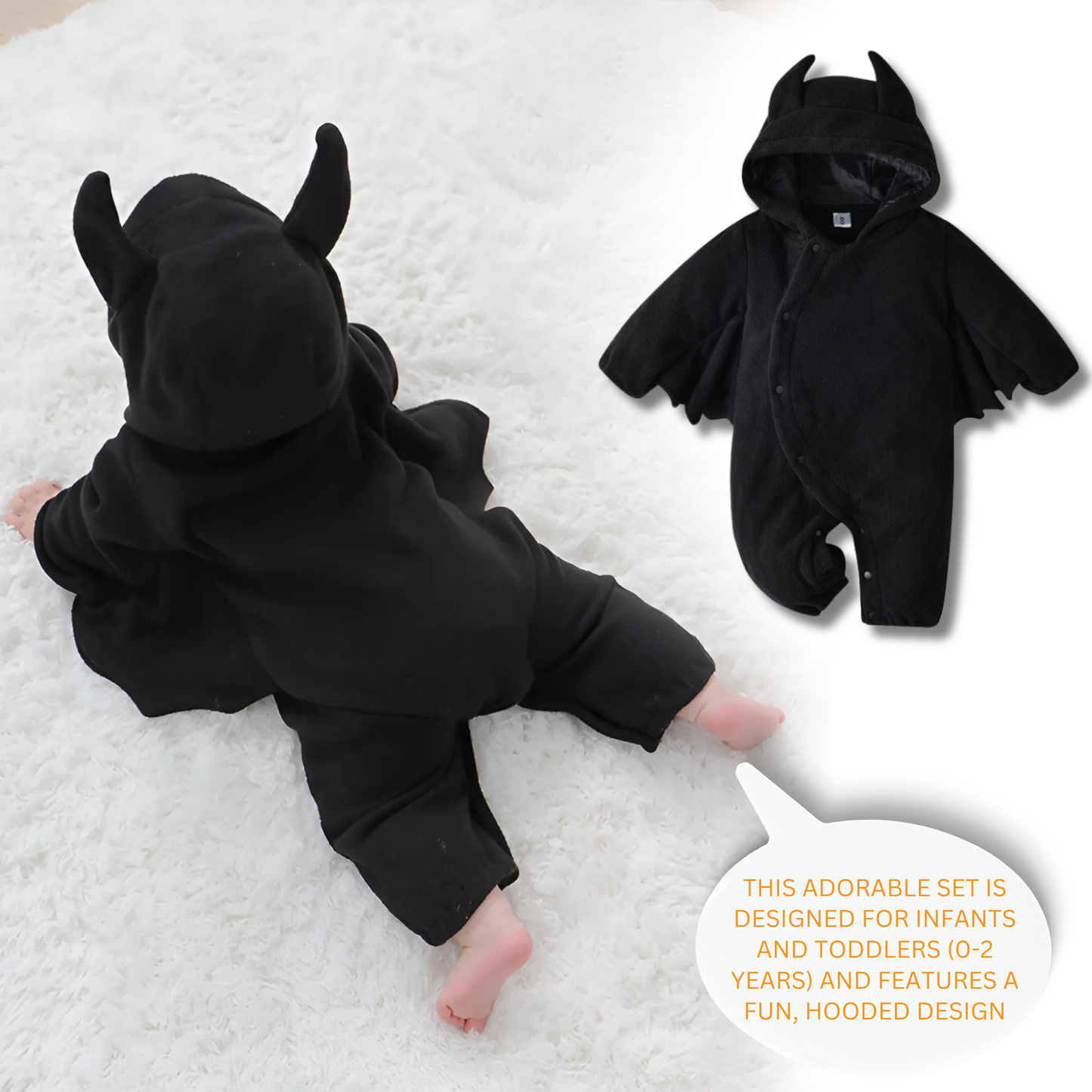 Boo-tiful Bat Onesie