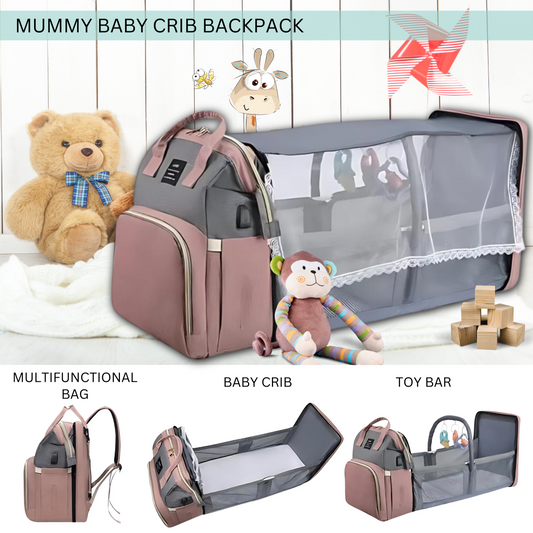 Mummy Baby Crib Backpack