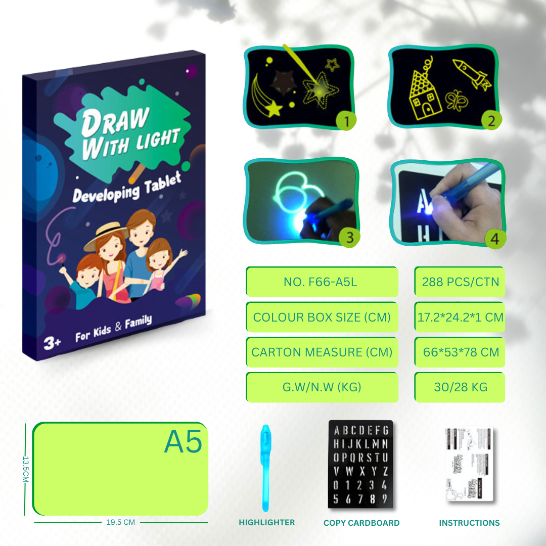 Magic Glow 3D Drawing Pad