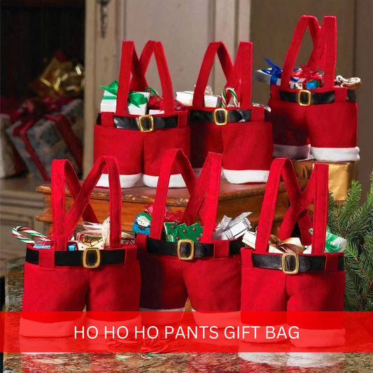 Ho Ho Ho Pants Gift Bag